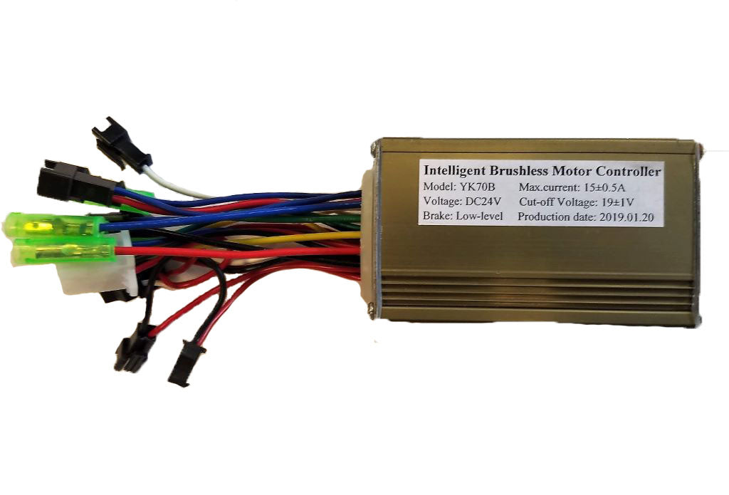 electrical bicycle controller 24v Controller 24 Volt Model YK70B or BGLYM16 with Large White Plug
