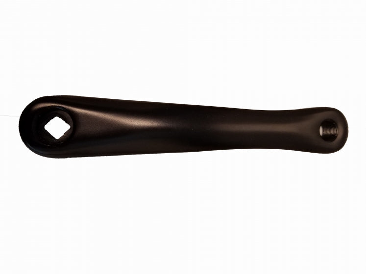 shimano pedal crank arm Black Left Pedal Arm (Diamond Bolt Hole) – X-treme Scooters
