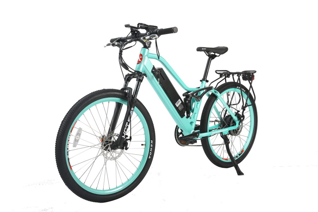 Mint green best sale electric bike