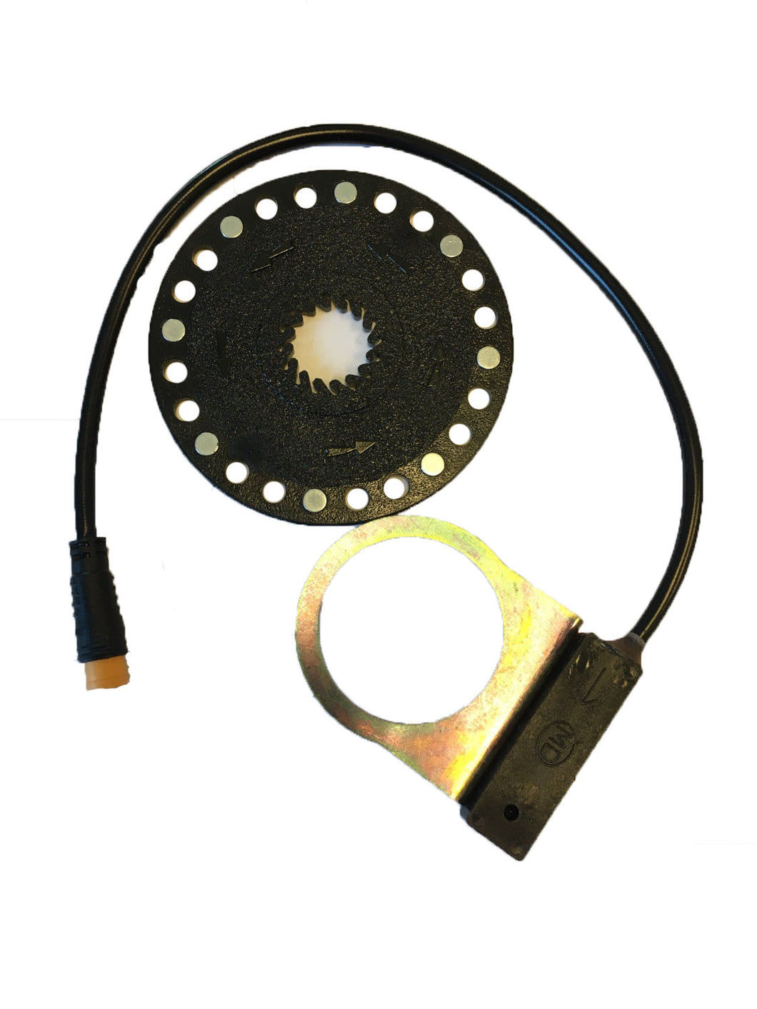 Pedal Assist System (PAS) Sensor with Magnet (Round Plug Connector) - Version 2