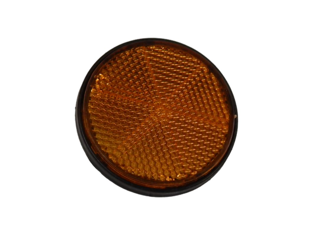 Yellow Round Side Reflector