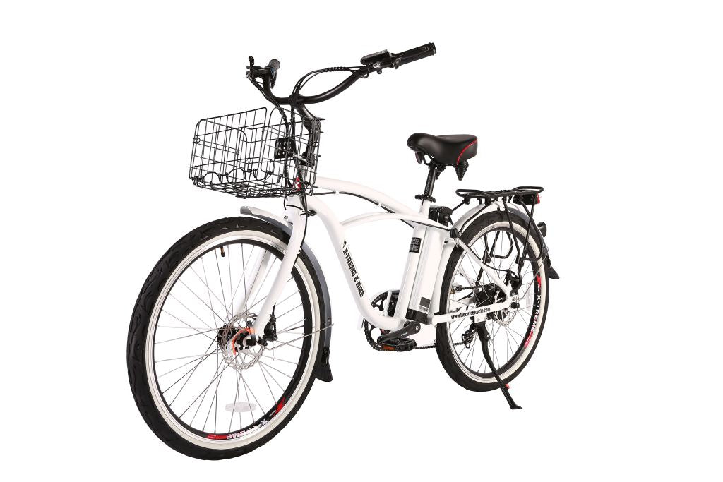 X-Treme Newport Elite Max 36 Volt Beach Cruiser Electric Bike – X-treme Scooters